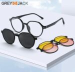 GREY JACK ROUND 3PCS TR90-302, POLARIZED SUN GLASSSES, NIGHT GLASSES